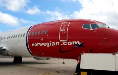 Segundo Boeing 737-800 de Norwegian Argentina.