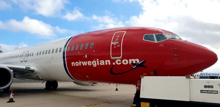 Segundo Boeing 737-800 de Norwegian Argentina.