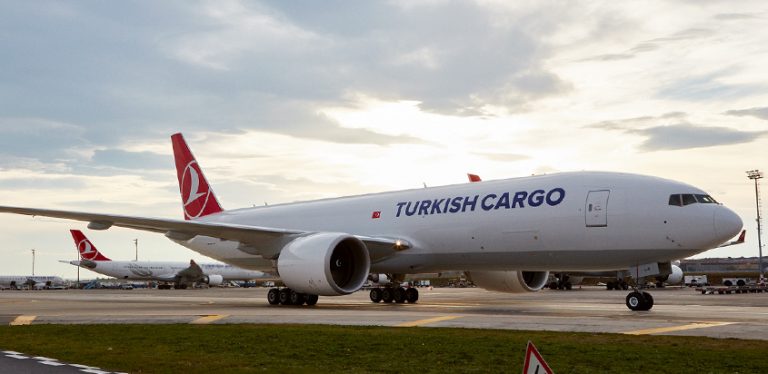 Boeing 777F de Turkish Cargo.