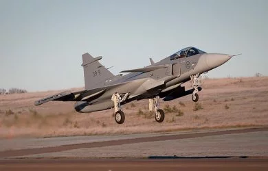 Segundo Saab Gripen E vuela por primera vez.