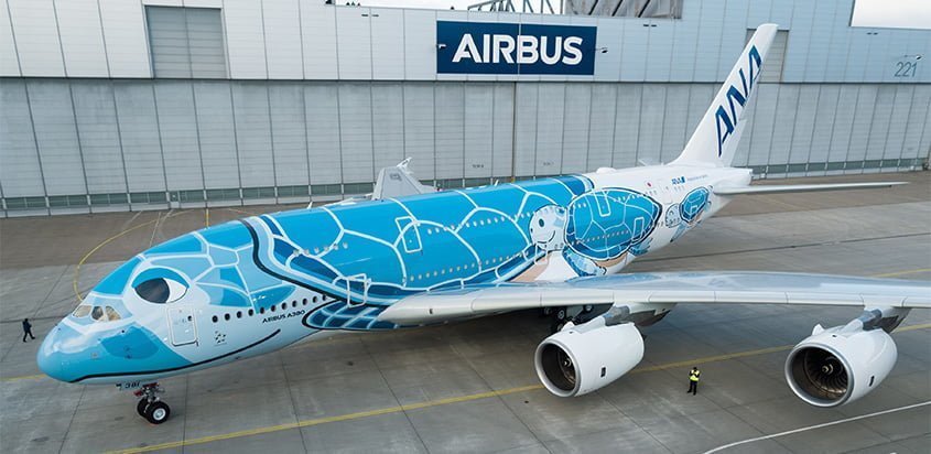 Primer Airbus A380 de All Nippon Airways (ANA).