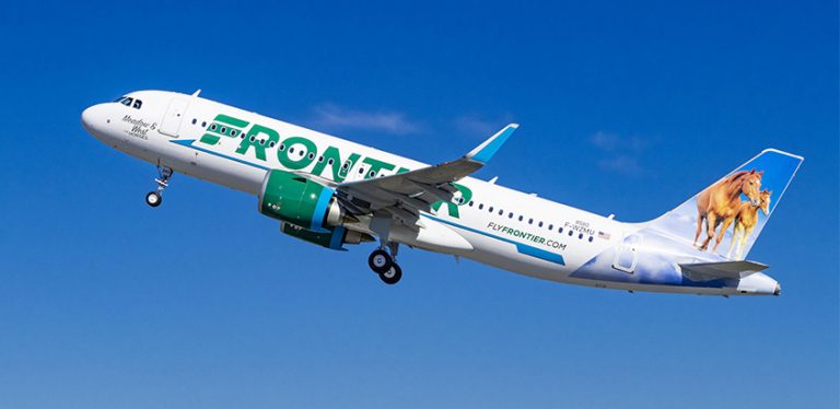 Airbus A320 No. 100 producido en Mobile para Frontier Airlines.