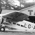 Uno de los primeros aviones de TACA.