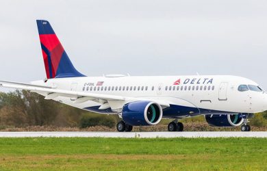 Airbus A220 de Delta Air Lines.