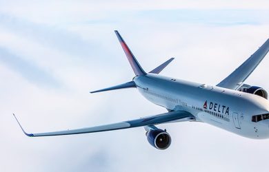 Boeing 767-300 de Delta Air Lines en vuelo.