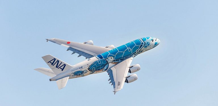 Airbus A380 de All Nippon Airways.