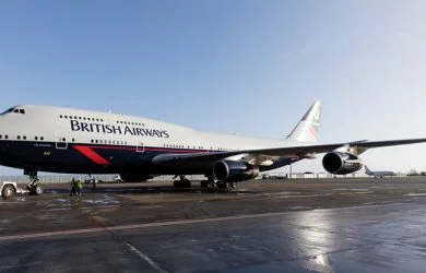 Boeing 747-400 de British Airways con livery Landor.