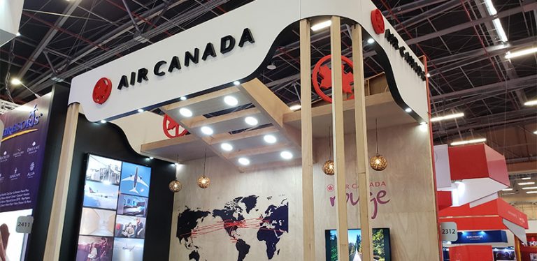 Stand de Air Canada en ANATO 2019.