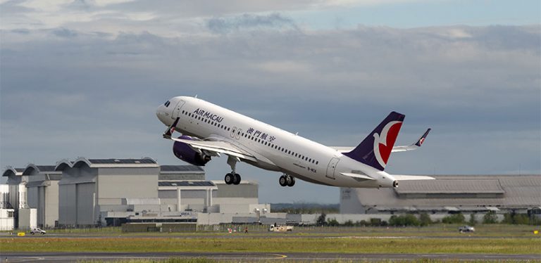 Airbus A320neo de Air Macau.