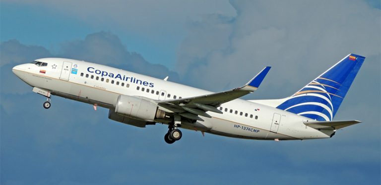 Boeing 737-700 de Copa Airlines.