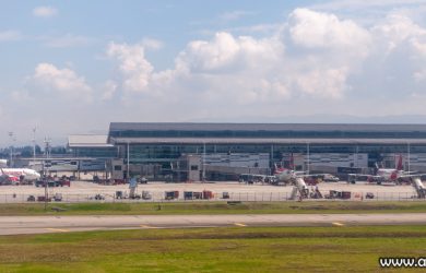 Plataforma de Avianca en el Aeropuerto Eldorado de Bogotá.