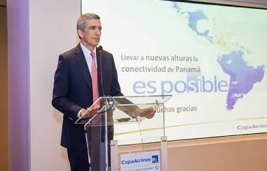 Pedro Heilbron, Director Ejecutivo de Copa Airlines.
