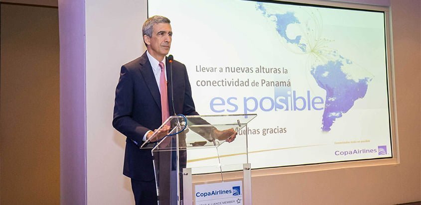 Pedro Heilbron, Director Ejecutivo de Copa Airlines.