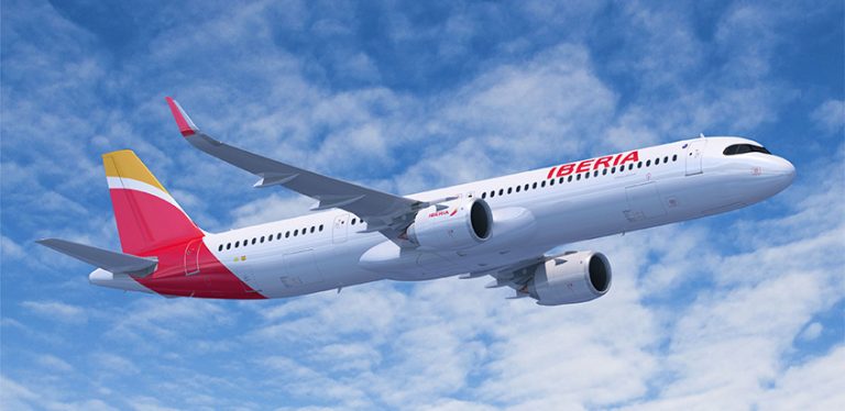 Airbus A321XLR de Iberia.