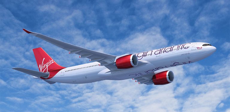 Prototipo de un Airbus A330neo de Virgin Atlantic.