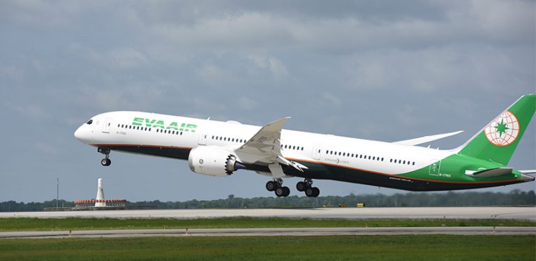 Primer Boeing 787-10 de Eva Air.