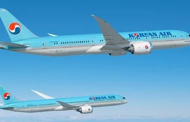 Prototipo de Boeing 787 de Korean Airlines.