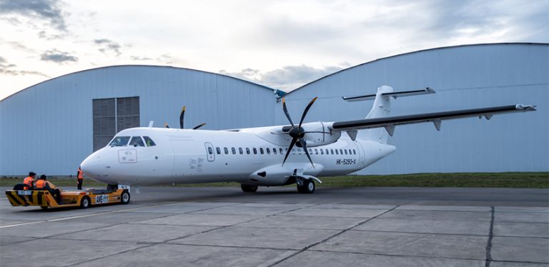 Primer ATR 72-600 de EasyFly.