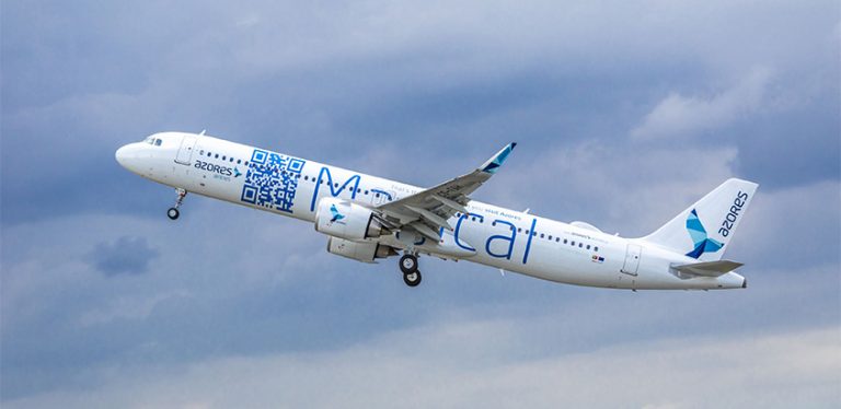 Primer Airbus A321LR de Azores Airlines.