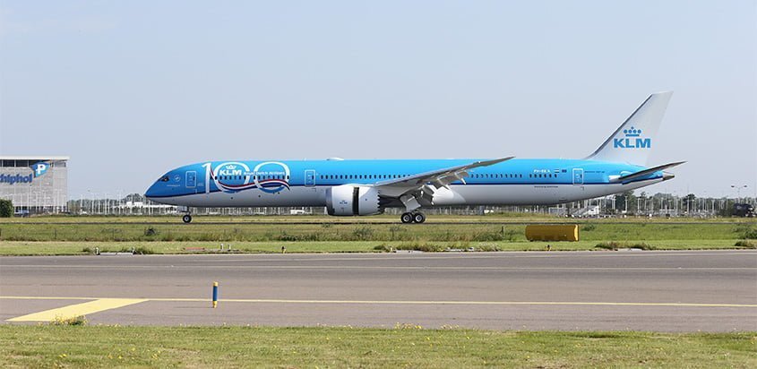 Primer Boeing 787-10 de KLM.