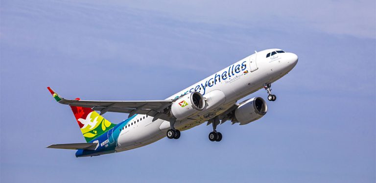 Primer Airbus A320neo de Air Seychelles.