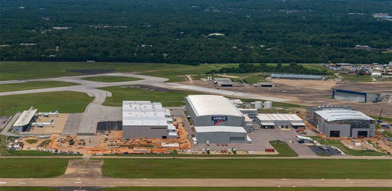 Planta de Airbus en Mobile, Alabama.