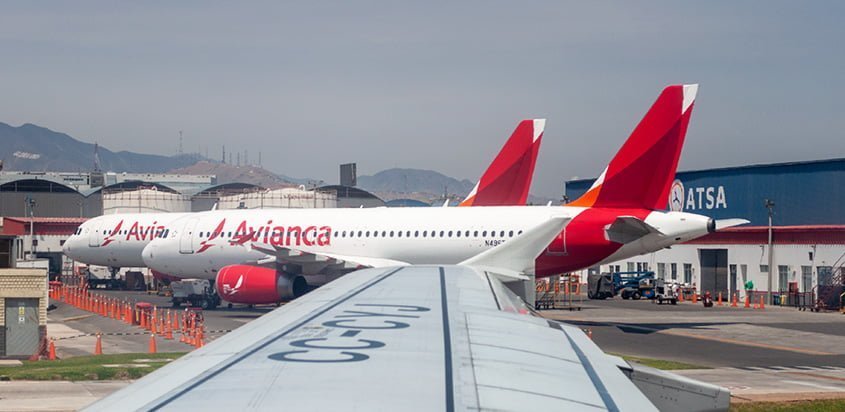 Airbus A320 de Avianca Perú en Lima.
