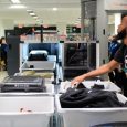 Filtro de seguridad de la TSA en Miami.
