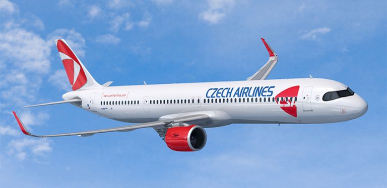 Airbus A321XLR de Czech Airlines.