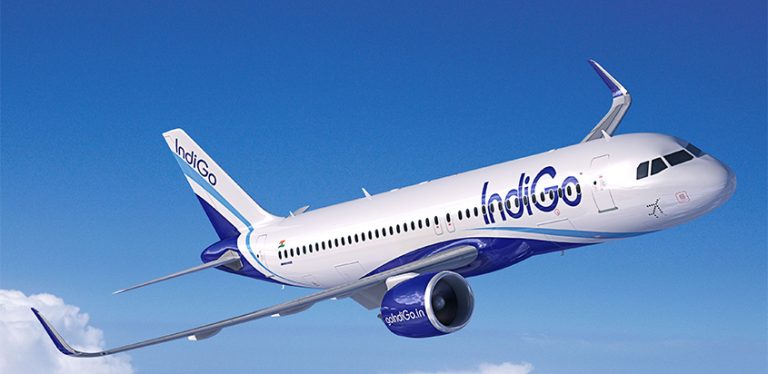 Airbus A321XLR de IndiGo de India.