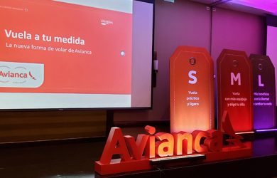 Presentación de las nuevas tarifas de Avianca en Colombia.