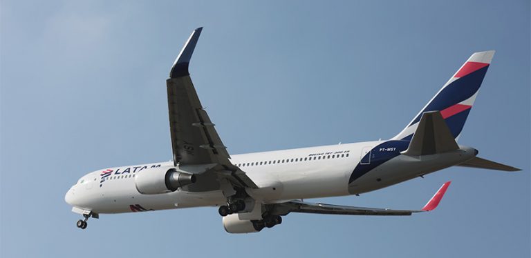 Boeing 767-300ER de LATAM Airlines.