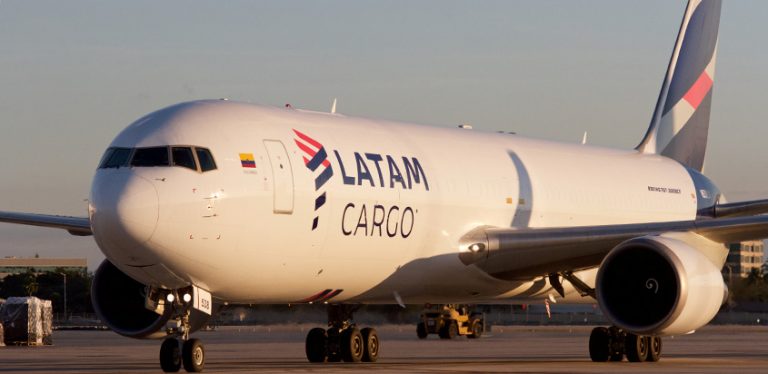 Boeing 767-300F de LATAM Cargo.