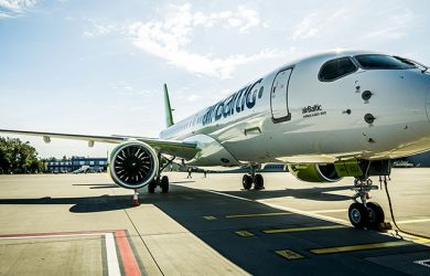 Airbus A220-300 de Air Baltic.