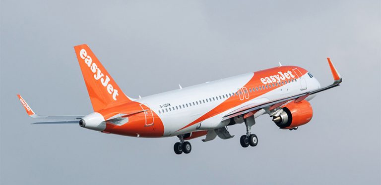 Airbus A320neo de easyJet.