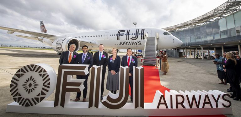 Airbus A350 de Fiji Airways.