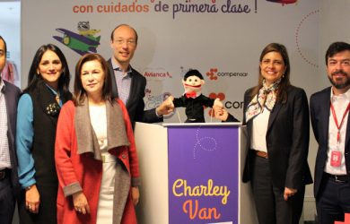Inauguración del Centro de Cuidado Infantil en Bogotá.