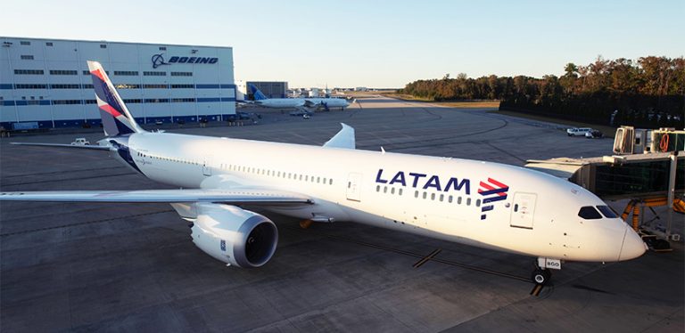 Boeing 787-9 de LATAM Airlines.