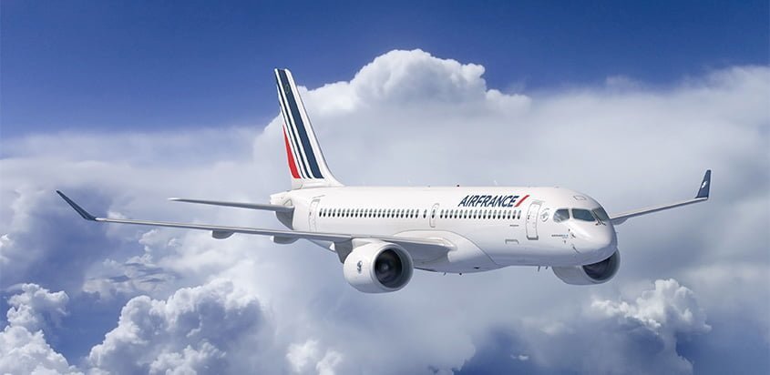 Airbus A220 de Air France.