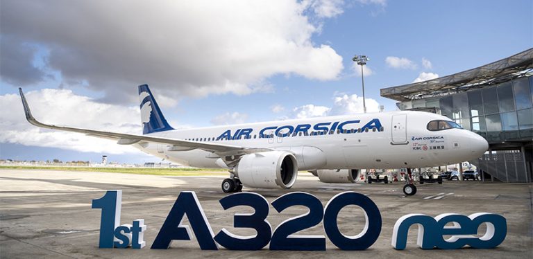 Airbus A320neo de Air Cosica.