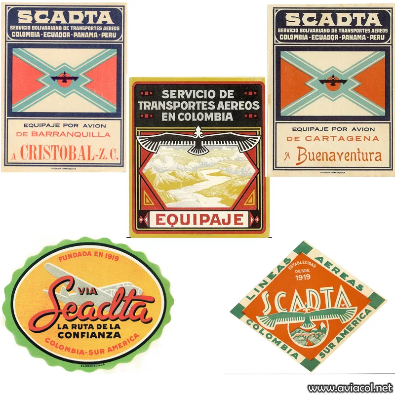 Publicidad de SCADTA.