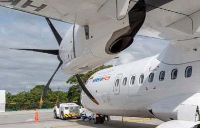ATR 42-600 de EasyFly en Armenia.