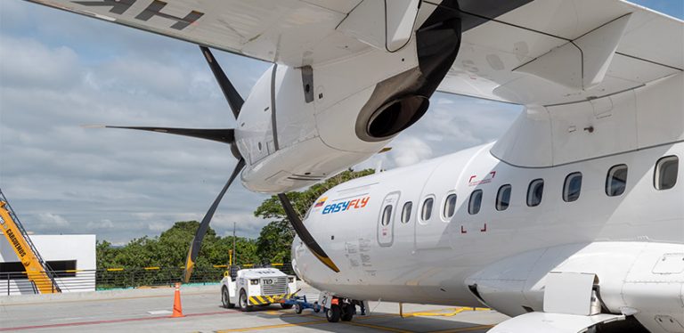 ATR 42-600 de EasyFly en Armenia.
