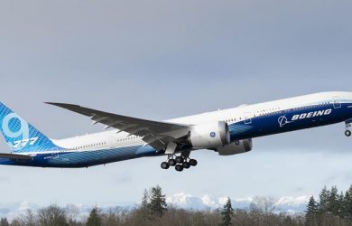 Primer vuelo del Boeing 777X.