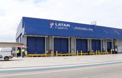 Nueva bodega de almacenaje en frío de LATAM Airlines en Guarulhos.