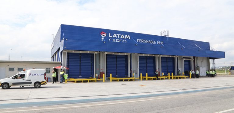 Nueva bodega de almacenaje en frío de LATAM Airlines en Guarulhos.