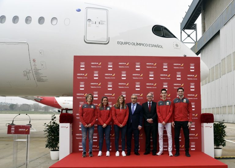 Patrocinio de Iberia al Comité Olímpico Español.