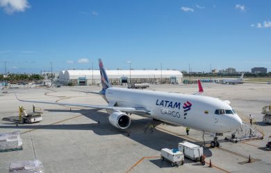 Boeing 767-300F de LATAM Cargo.