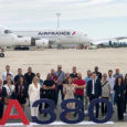 Despedida del Airbus A380 de Air France.