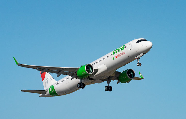 Airbus A321neo de VivaAerobus.